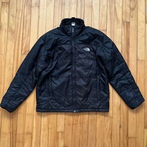 The North Face Black Puffer Jacket Mens Size Large Insulated Full Zip